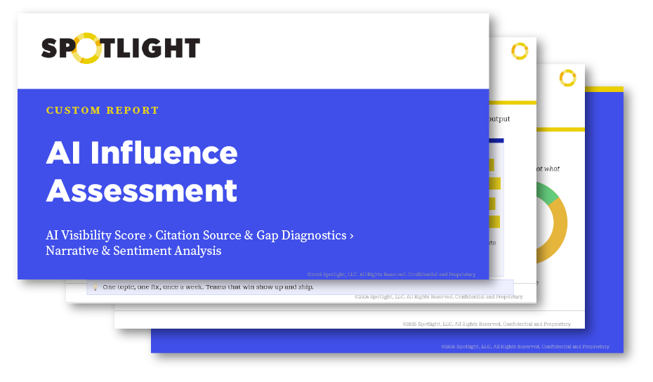 Analyst Relations Assessment Mockup